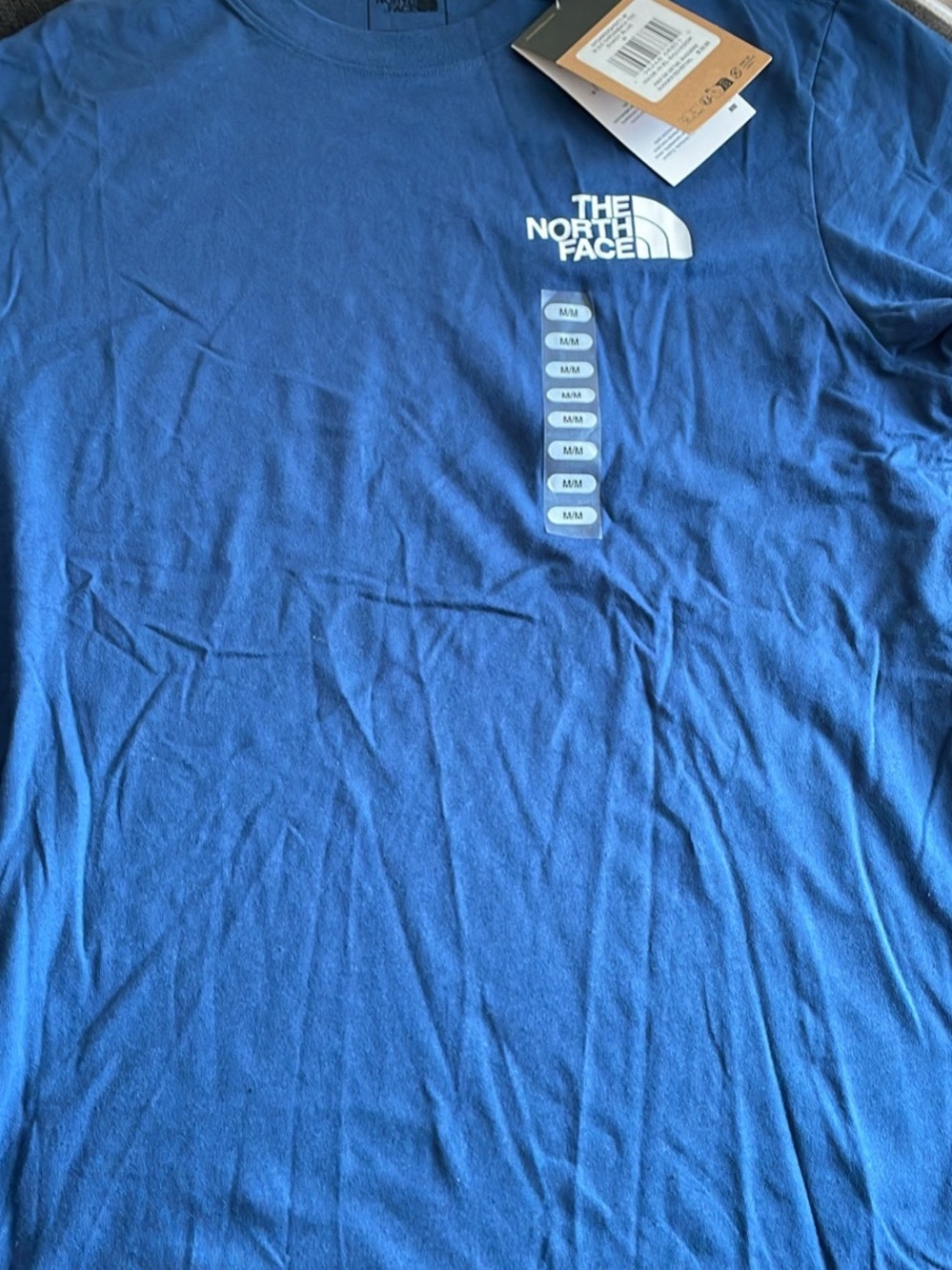 The North Face Blue Short-Sleeve Logo T-Shirt